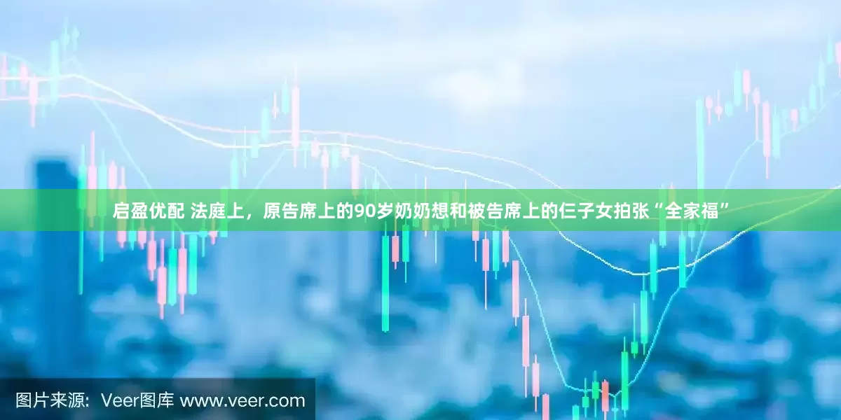 启盈优配 法庭上,原告席上的90岁奶奶想和被告席上的仨子女拍张“全家福”