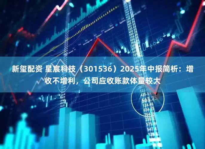 新玺配资 星宸科技(301536)2025年中报简析:增收不增利,公司应收账款体量较大